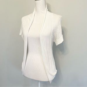 Mossimo Sheer Textured Topper | White | Small